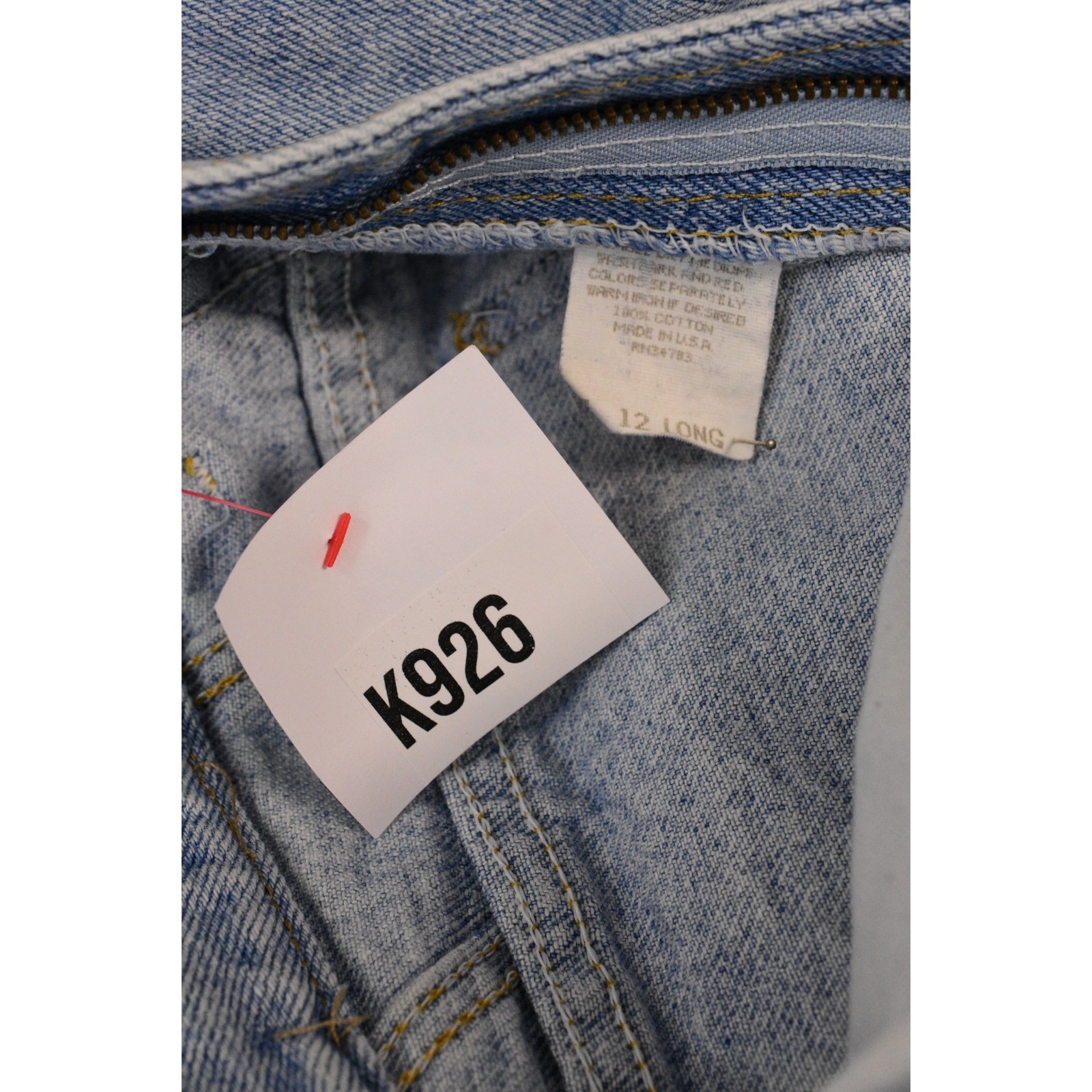 80s Vintage Lee Light Stone Wash Tapered Jeans Womens M High Waist Mom Jeans 10