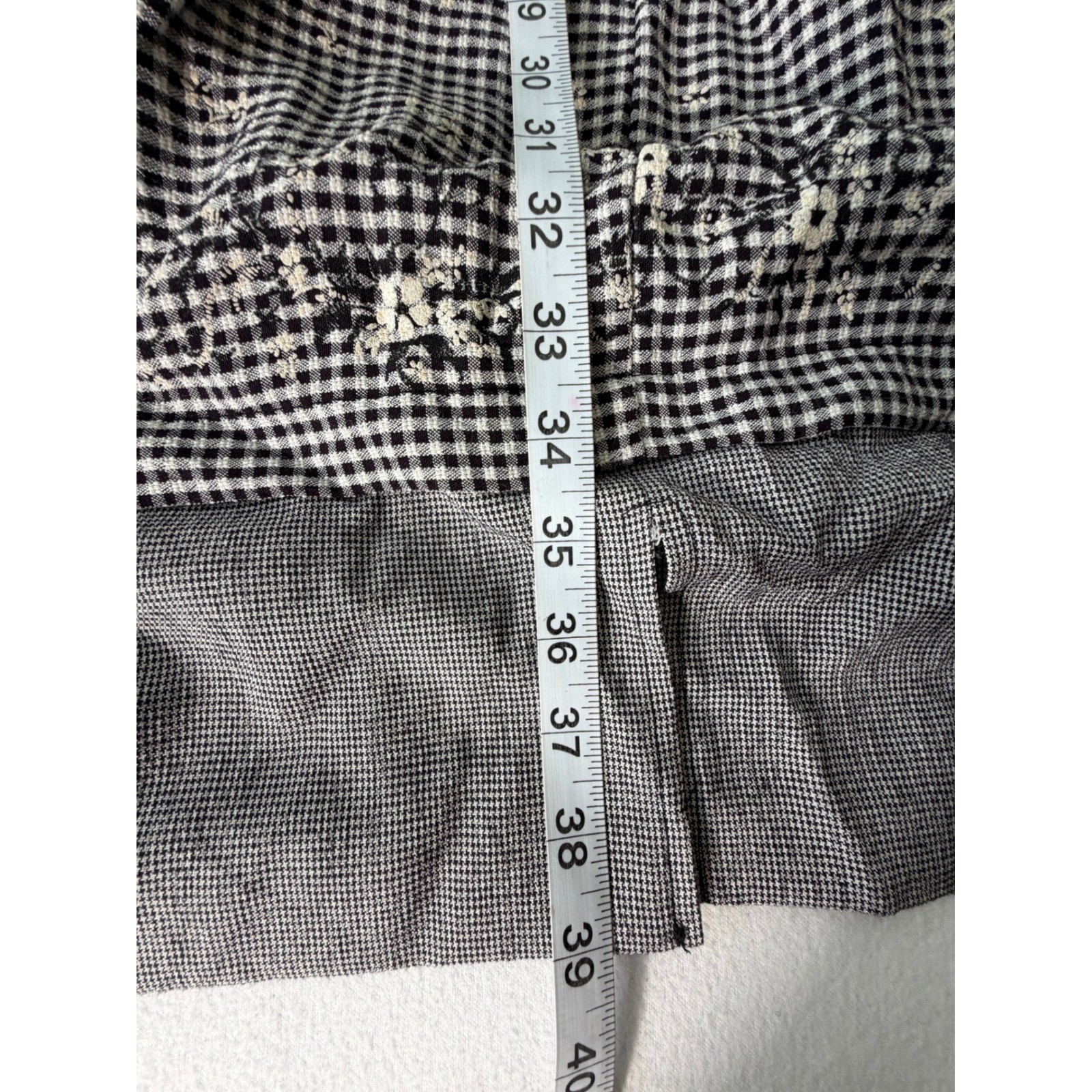 Grandmacore Cottagecore Vintage Gingham Floral Layered Dress Plus 16W