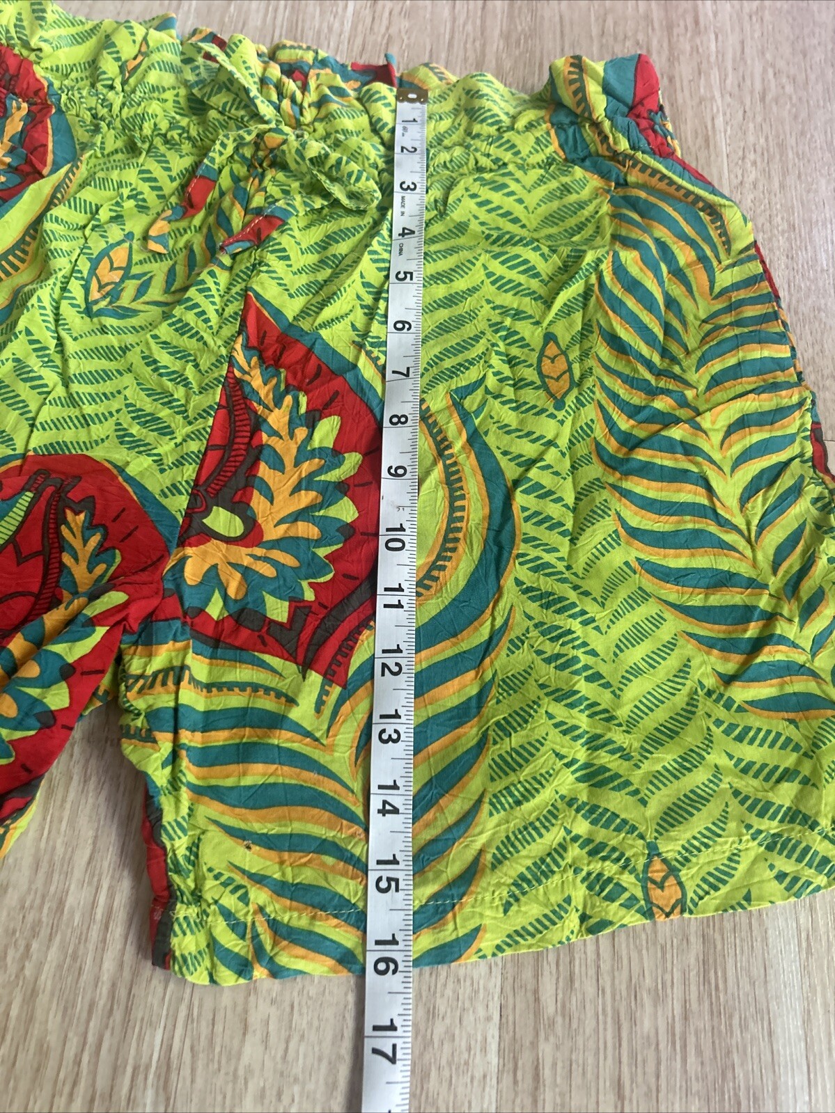 Prod. Dev. Comm. Team Jams World Hawaii Women’s Rayon Shorts Vintage 80s 90s Sm