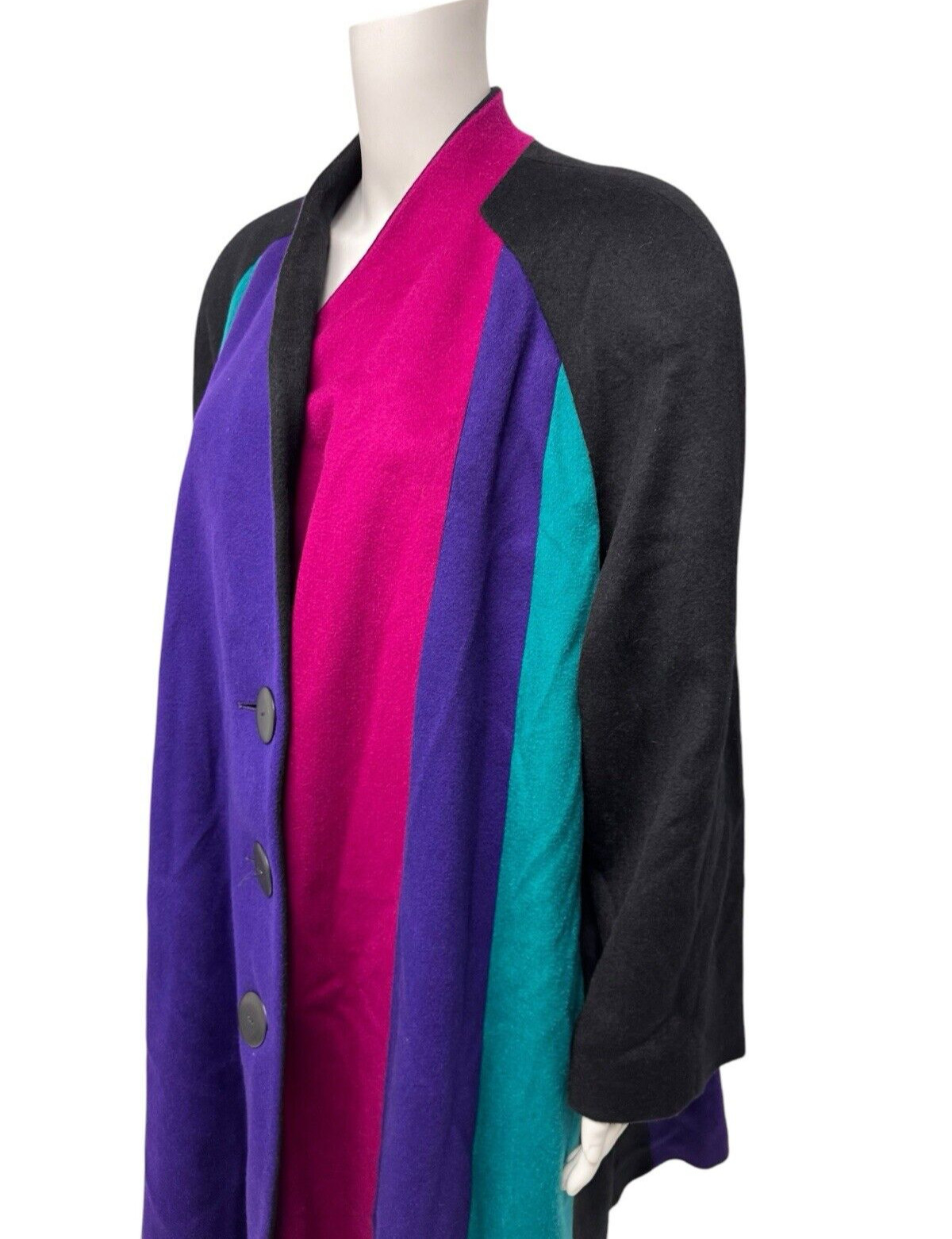 Vintage 90s Charles Klein women’s multicolor Wool blend Union Made size 12