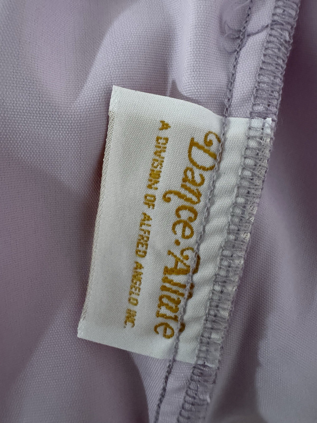 VTG Dance Allure Gown Prom Dress Womens 3/4 Lavender Pageant Bridal 80s USA NWT