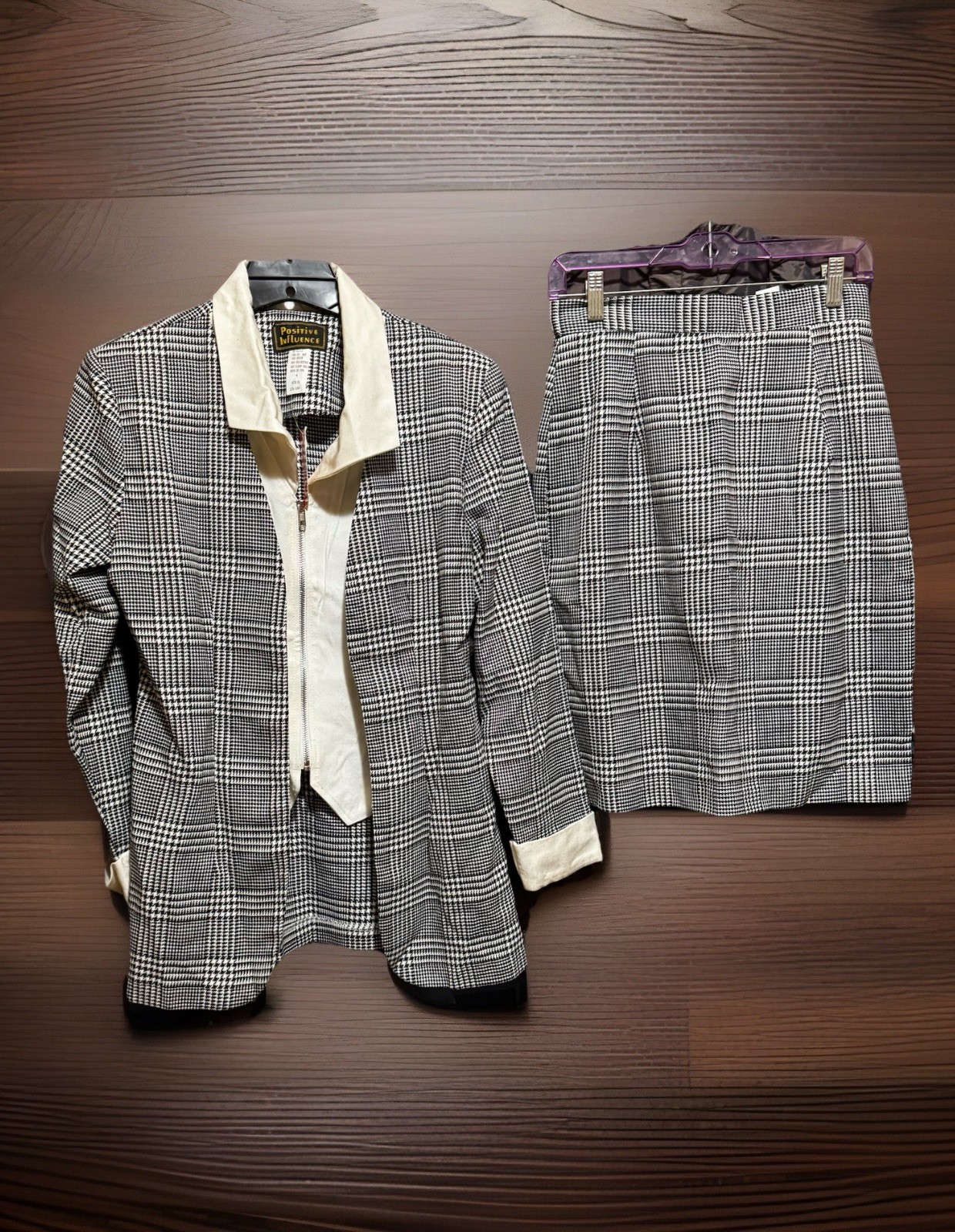 Positive Influence Jacket & Skirt Business Suit Woman’s 10 Sears Tags NEW NOS