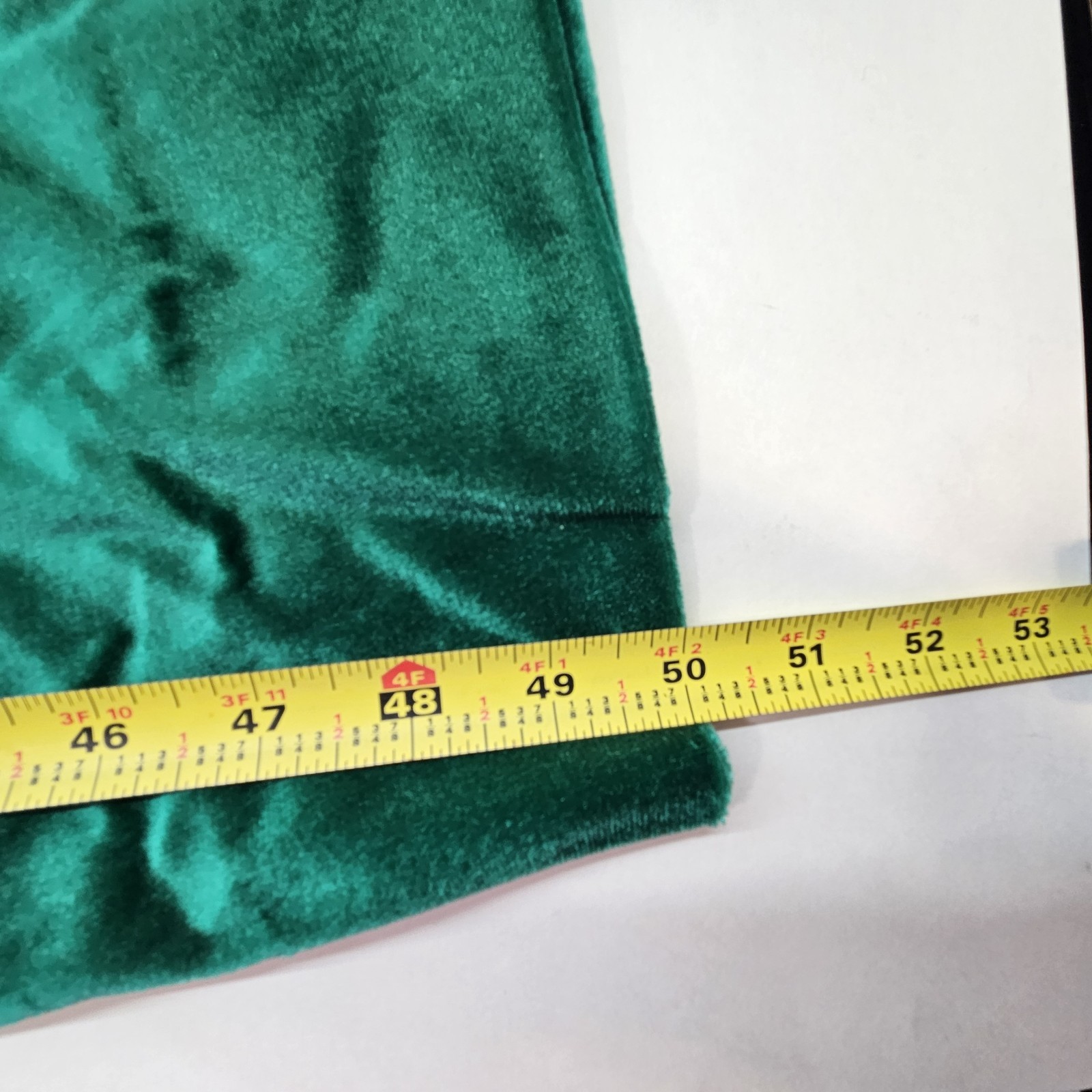 Vintage MCM Velour Embroidered Bathrobe Emerald Green Women’s Petite USA