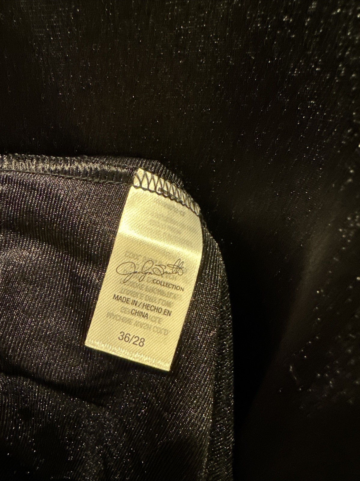 Size 36/28 Black Full Slip, Adjustable Straps, Vintage Jaclyn Smith Kmart, NWT