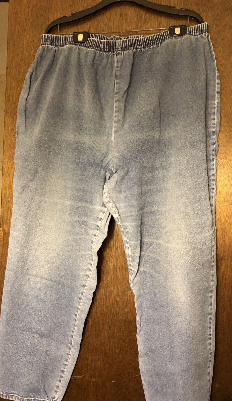 Women’s Plus Sz 2X Denim Cotton Avenue Blues Jeans inseam 29 elastic waist 38-42