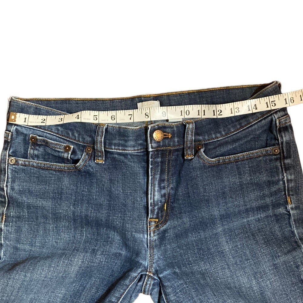 J. Crew Denim Stretch Ankle Jeans, Size 28