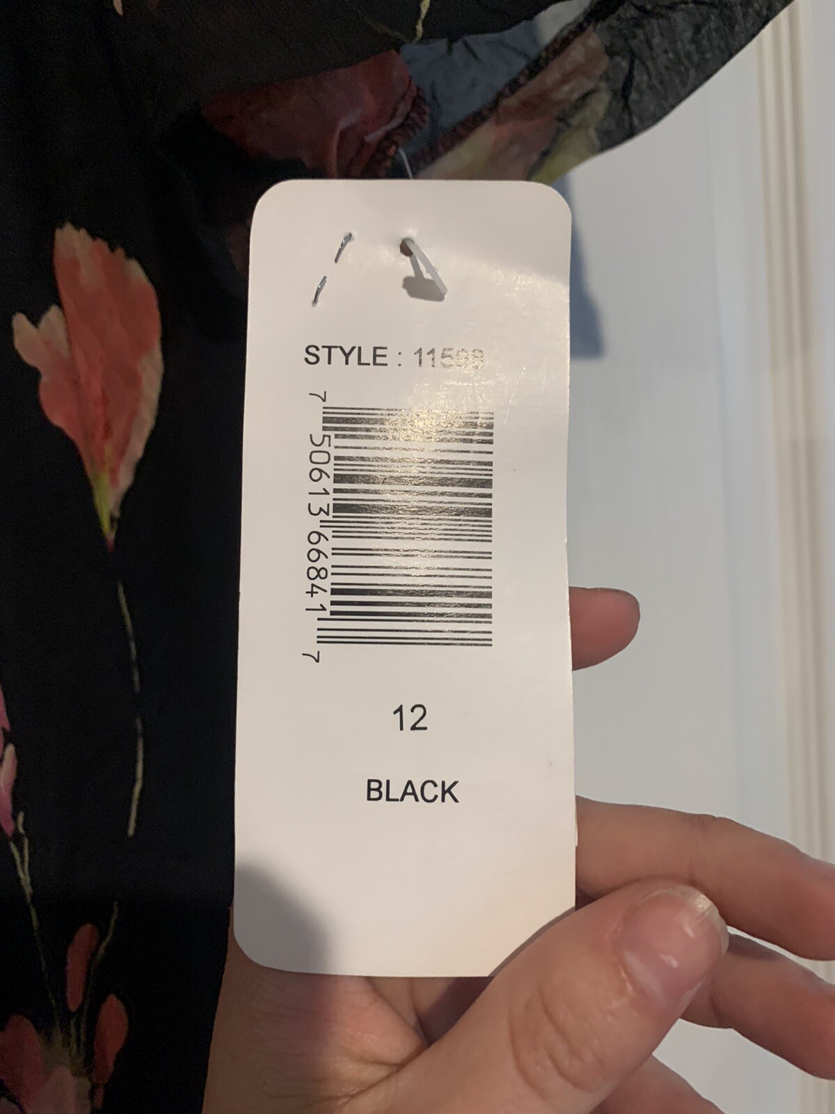 lady carol dress rose print size 12