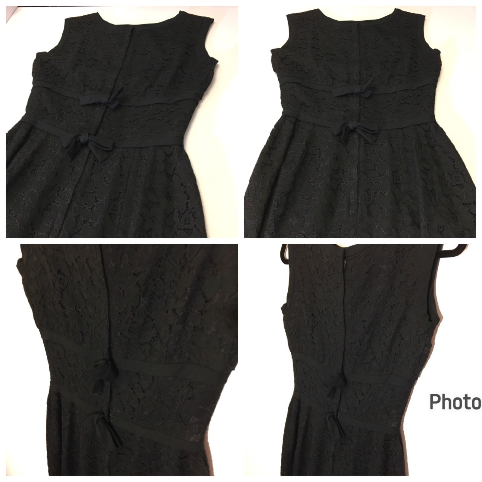 Vintage 50s 60s Black Wiggle Dress Party Cocktail Christmas LBD MCM Bombshell (I