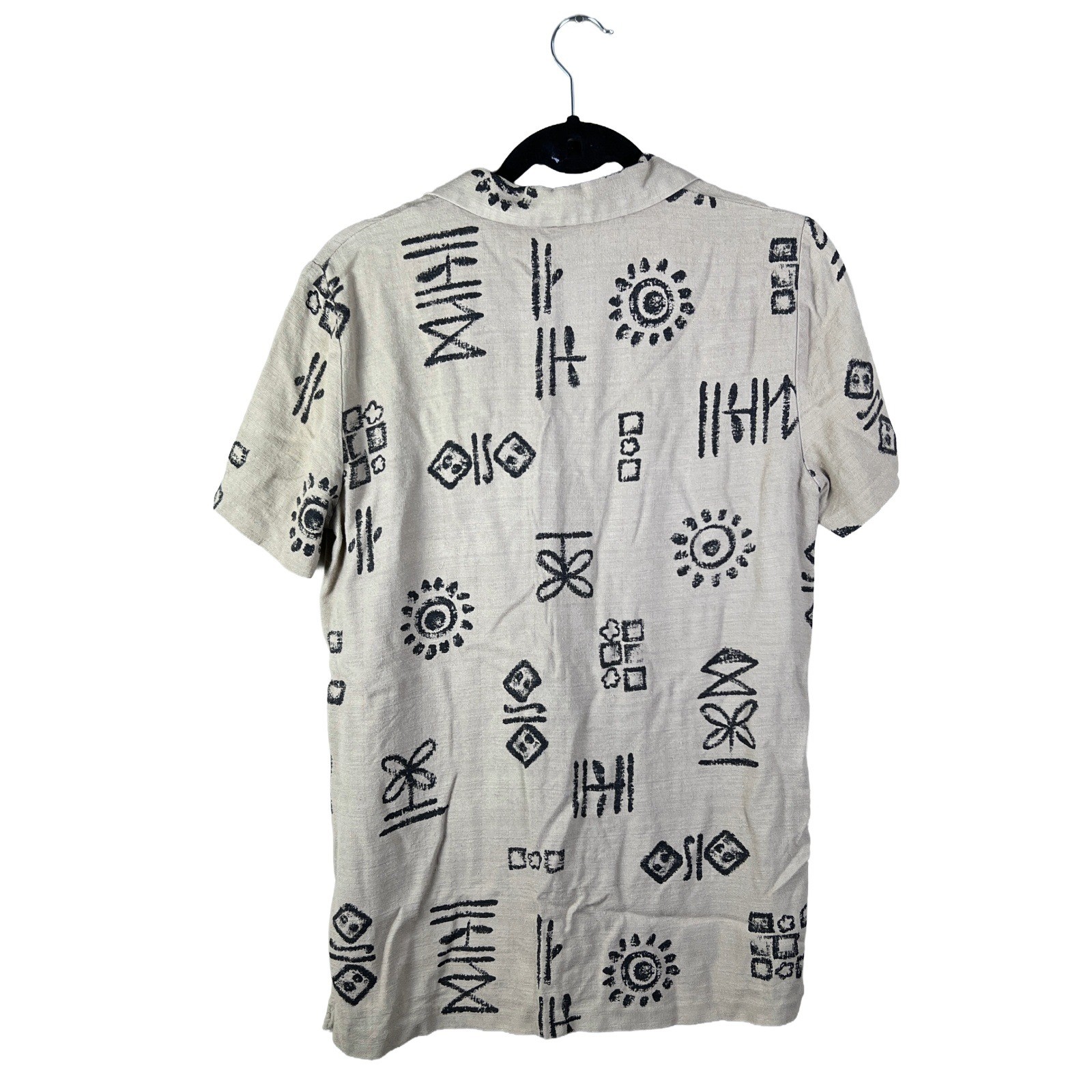 90s Betsy’s Things Shirt Women’s M Boho Tribal Print Button Up