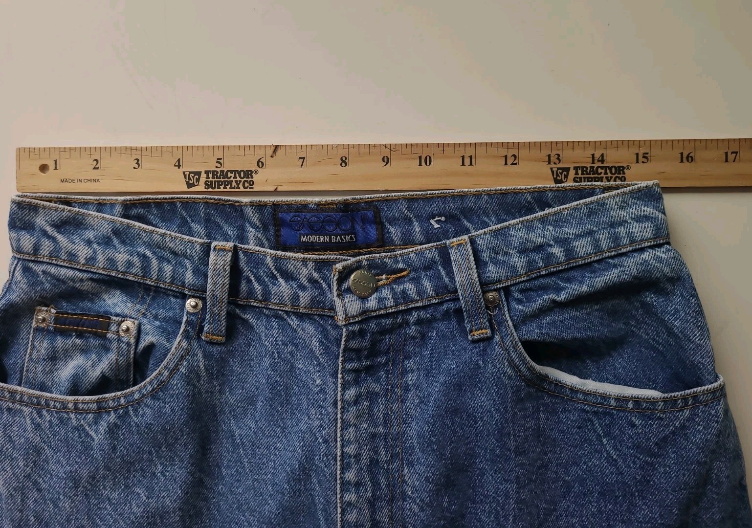 Vintage 80s 90s Streetwear Womens Acid Wash Relaxed Tapered Leg Denim Jeans30x30