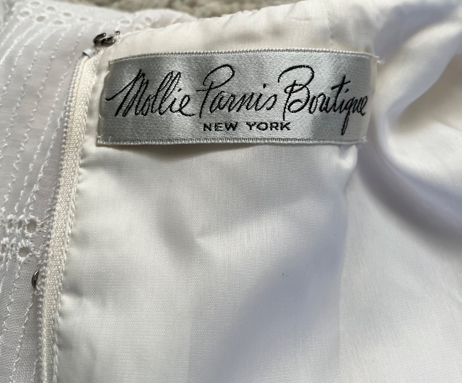 Mollie Parnis Boutique New York Vintage 70’s Maxi Dress New with Tags EC