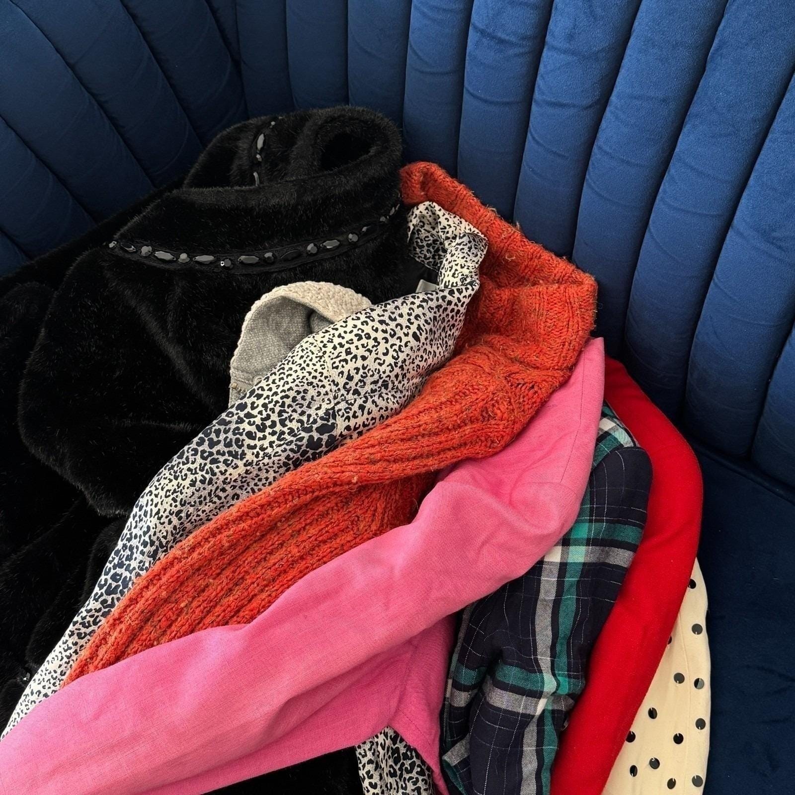 Vintage Womens Blazer Jacket Lot 7 Pc 60s 70s 80s 90s Y2K Reseller Clothing Lot