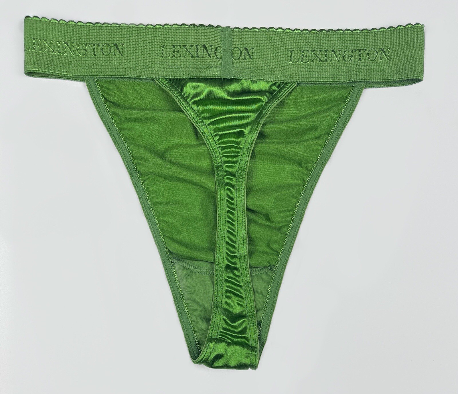 Second Skin Satin Rio Thong · Green · S/5