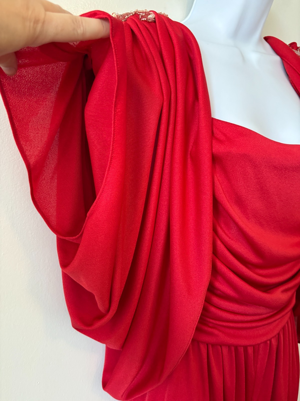 Vintage Night Visionz California 3pc Red Jumpsuit Jacket Purse Size 9/10 Small