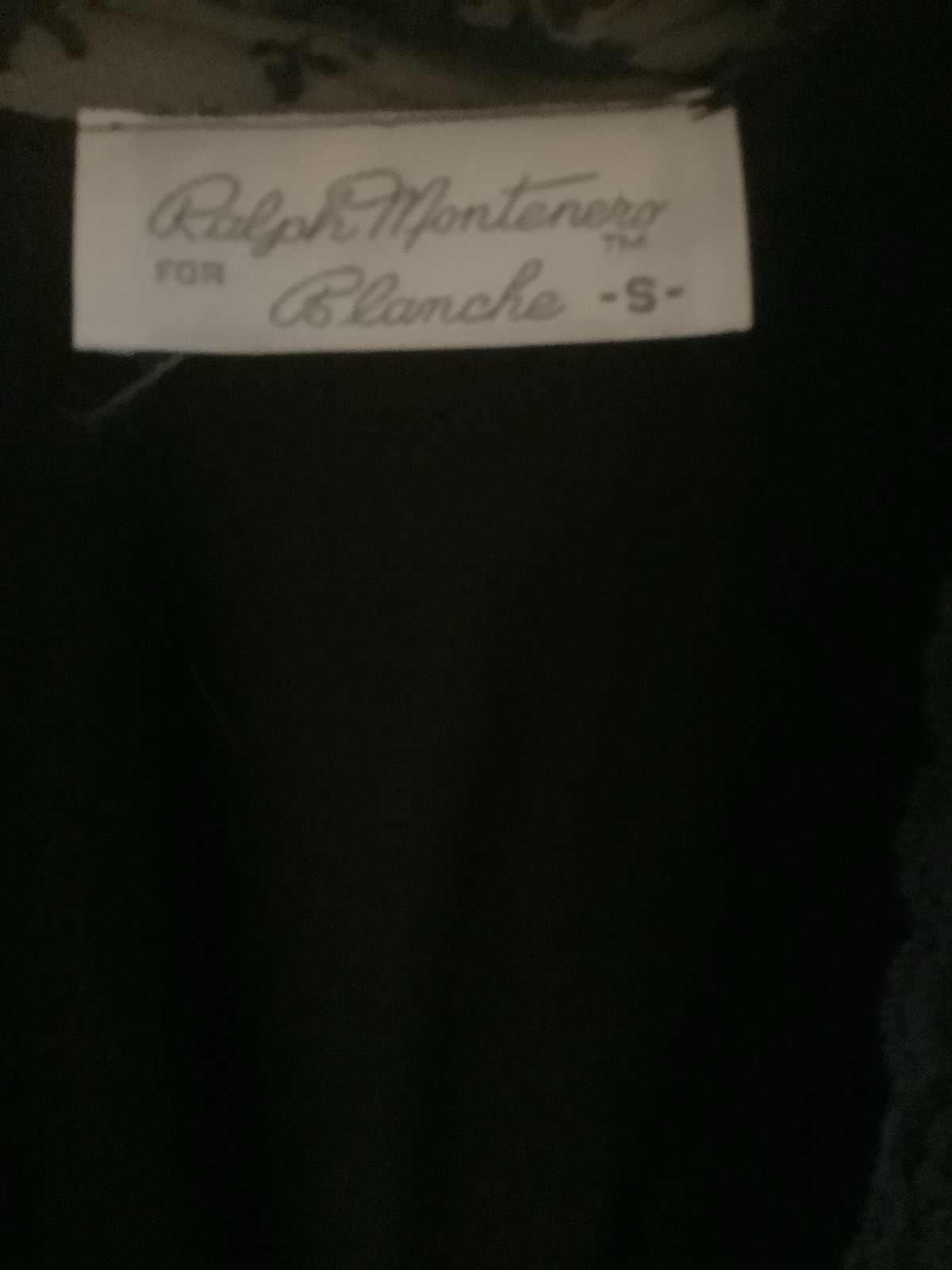 Ralph Montenegro Lingere Peignoir Black Lace Baby Doll Nighty And Robe Sz SM