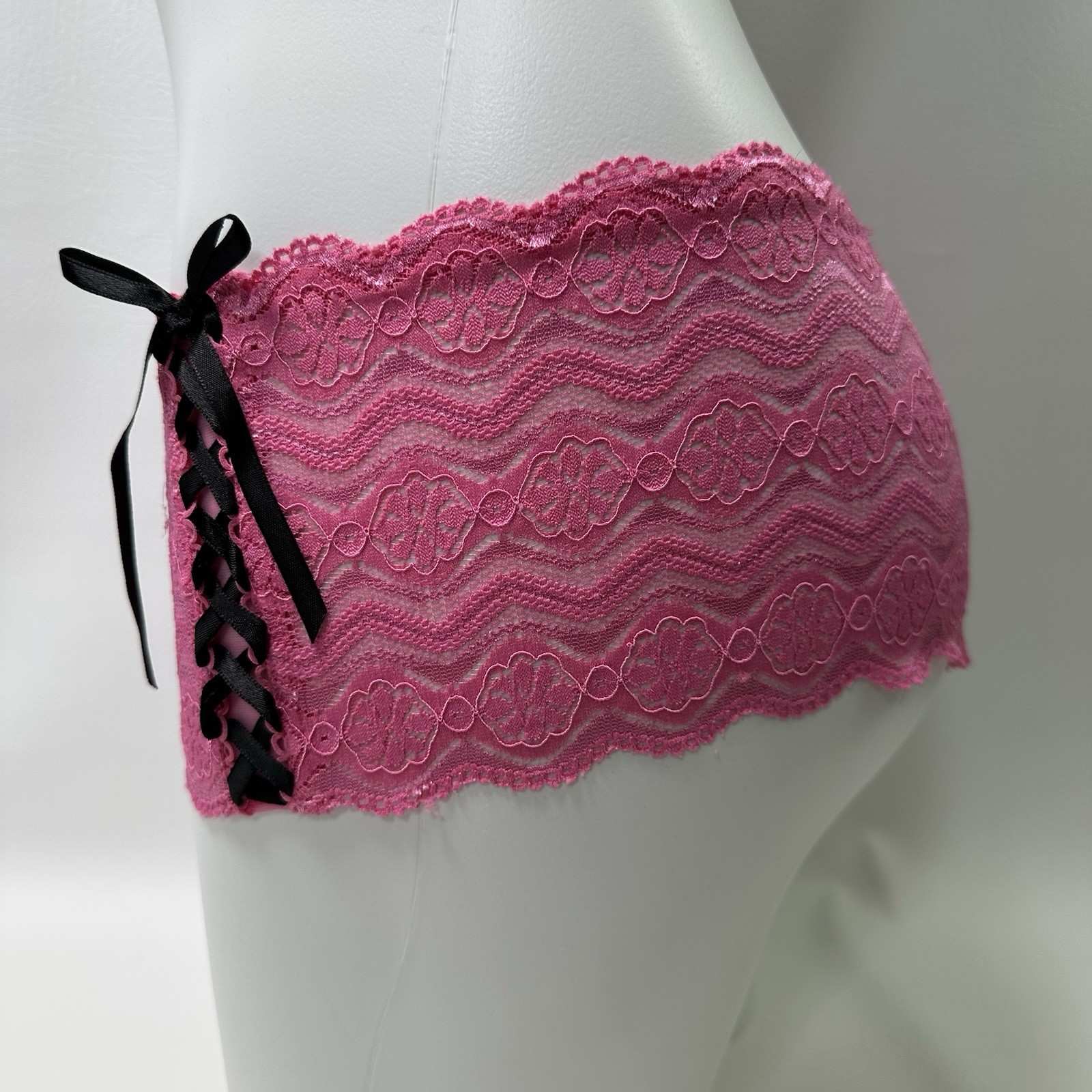 Vintage Y2K Native Intimates Lace Hipster Corset Panties Women’s Size Large 7