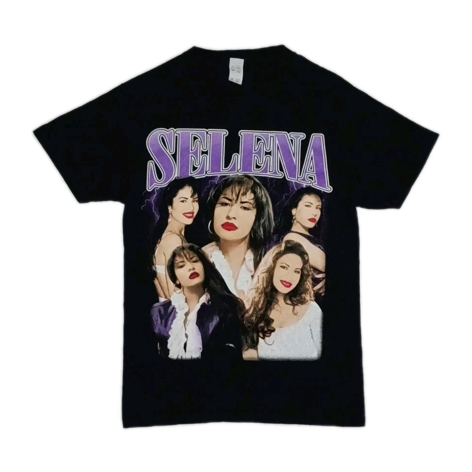 Selena Quintanilla Dream Collage T-Shirt Small Vintage Style Rap Tee Merch Black