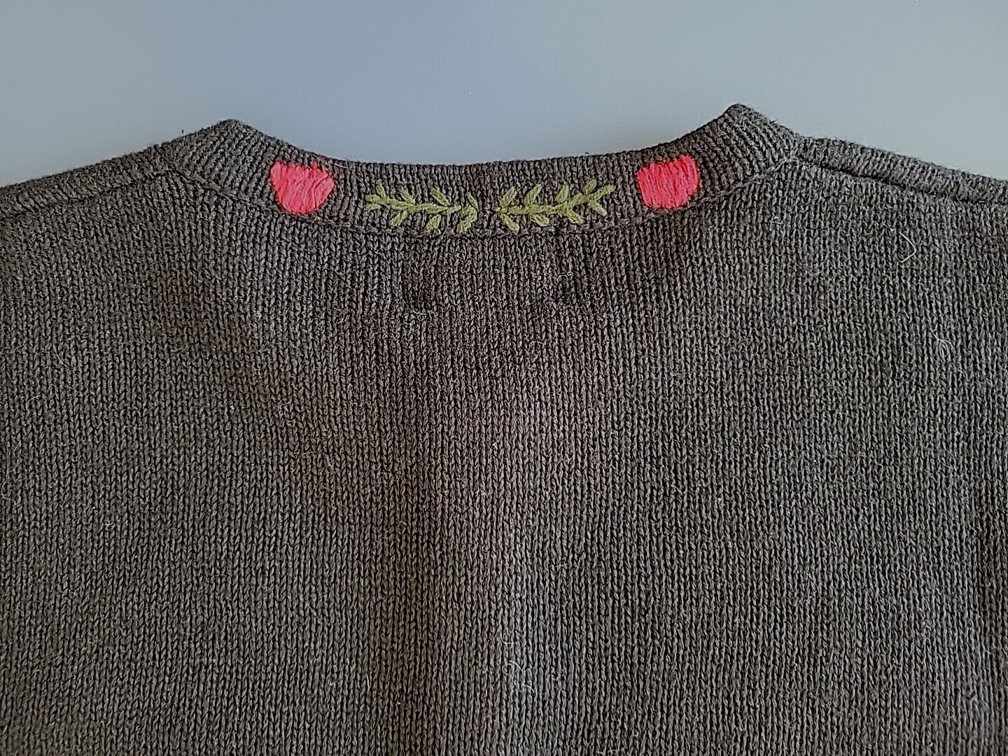 Vintage The Quacker Factory Women M Winter Snowmen Theme Knit Button Up Sweater