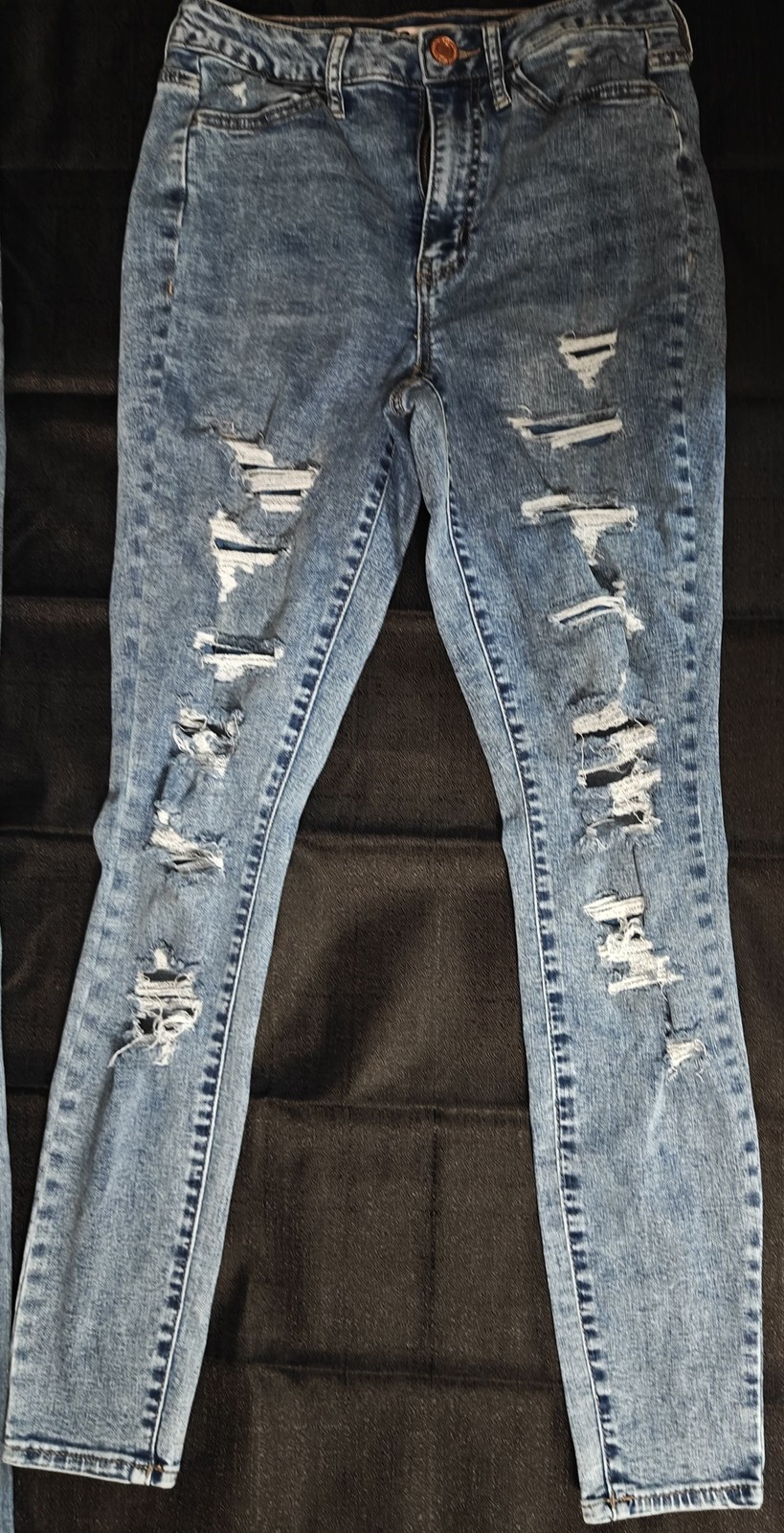 Lot of 6 Womens Jeans Miss Me LA Idalusa Ariya Embellished Bling Blue
