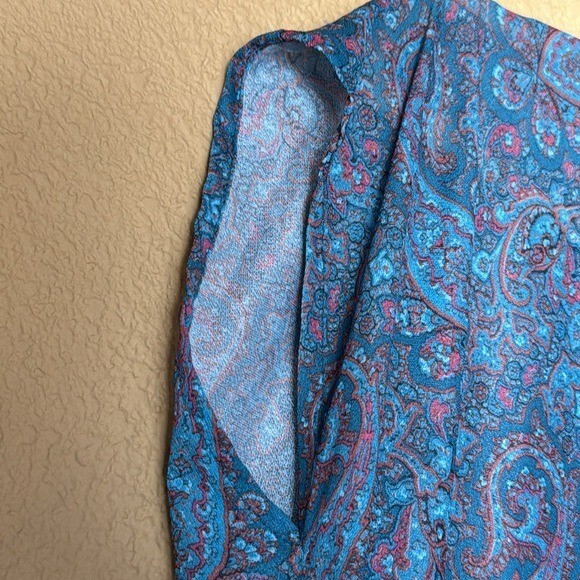 Vintage 70s JSE of California Sleeveless Belted Dress Tag Size 12