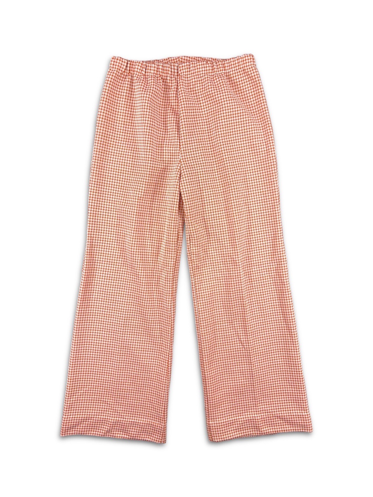 Vintage 70s Wide-Leg Flare Pants High Rise Disco Retro Boho 28″-34″ M/L