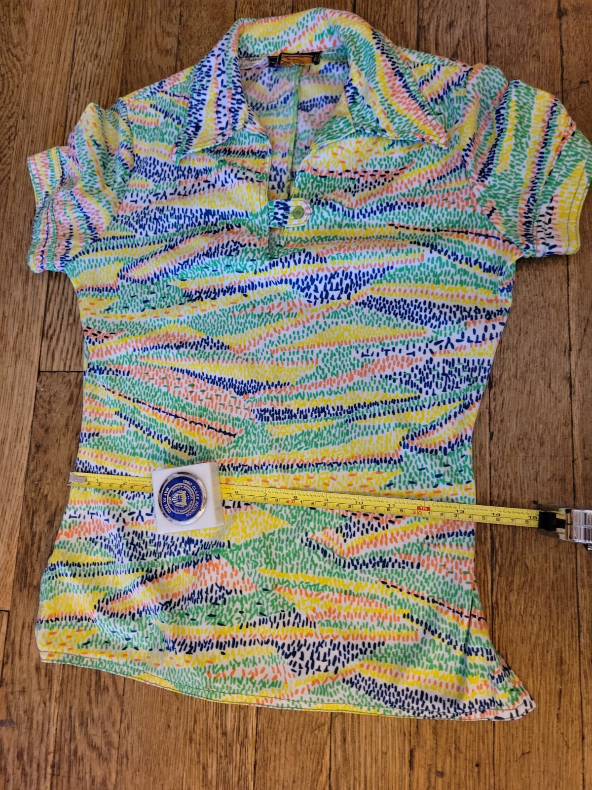 Vintage 70s Whip O Will 2 Piece Set Skirt And Top-size(photos)