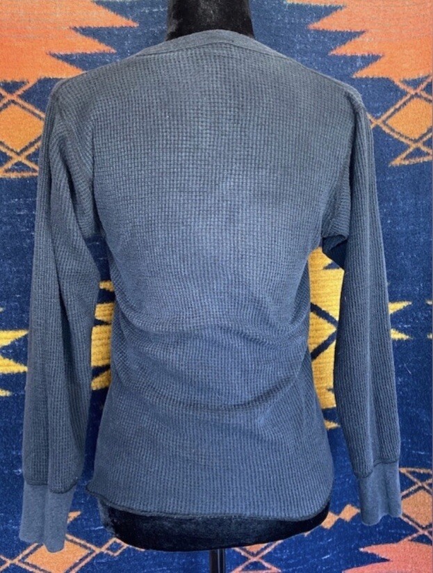 Vintage 1992 Harley Davidson Call Of The Wild Thermal Shirt! Cotton. USA.