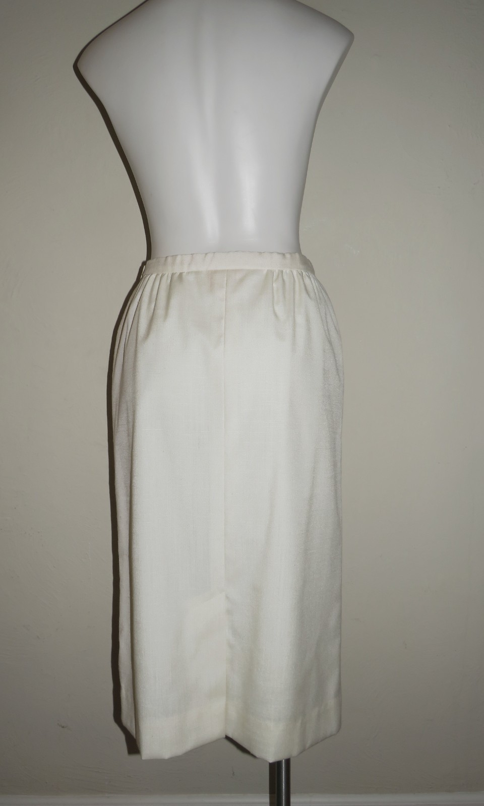 Vintage PENDLETON Country Sophisticates Silk Blend Ivory Blazer & Skirt Women 10