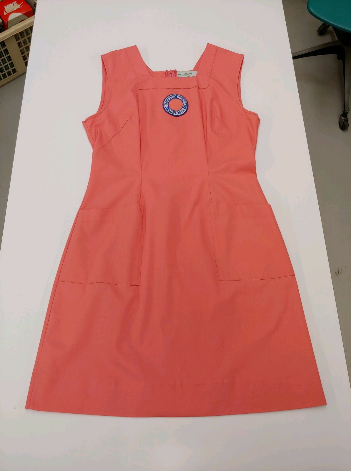 Vintage ANGELICA Pink Dress Nurse Uniform Outfit – Waterbury Hospital Volunteer
