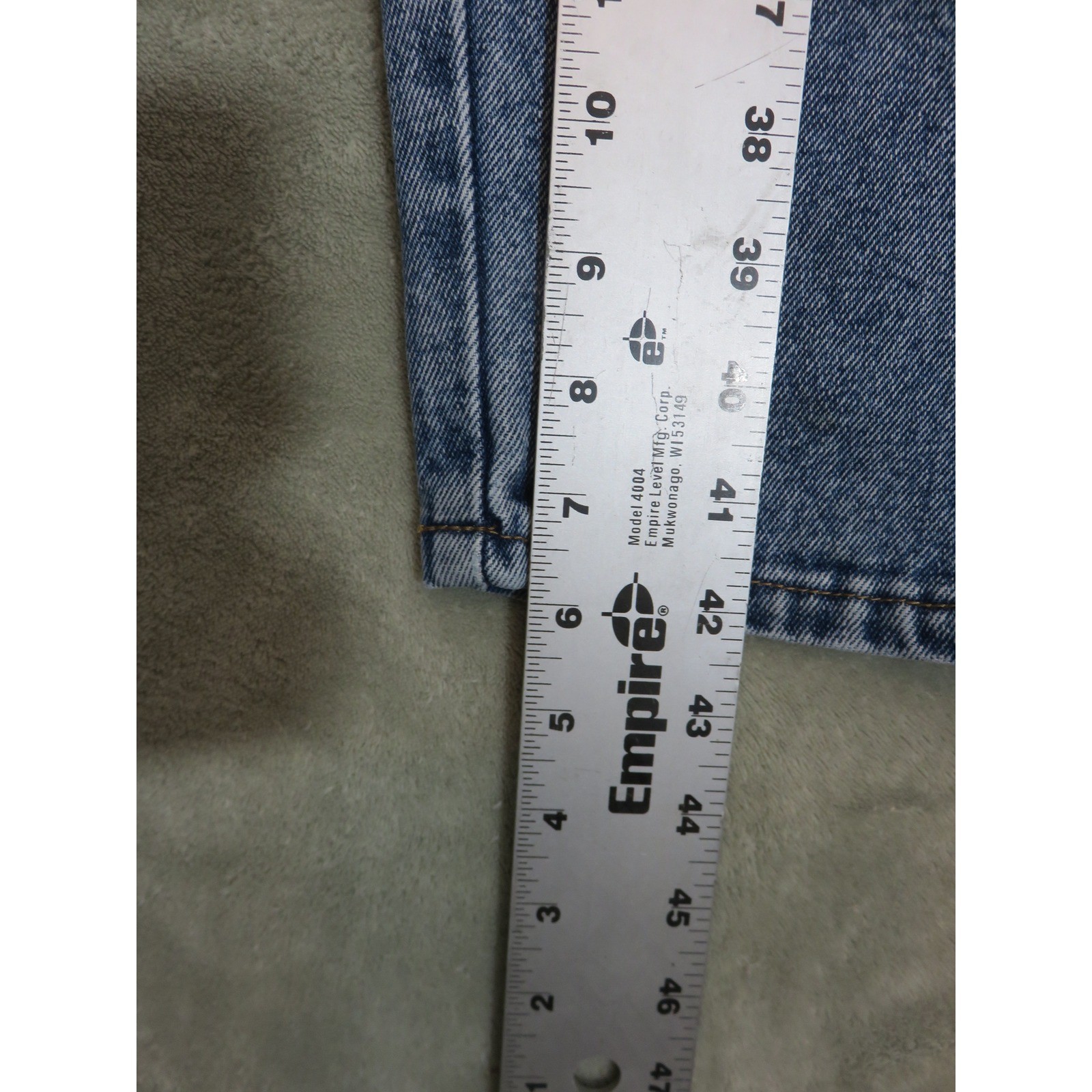 Bill Blass Vintage 90s High Waisted Pleated Mom Jeans Light Wash Blue Size 16L