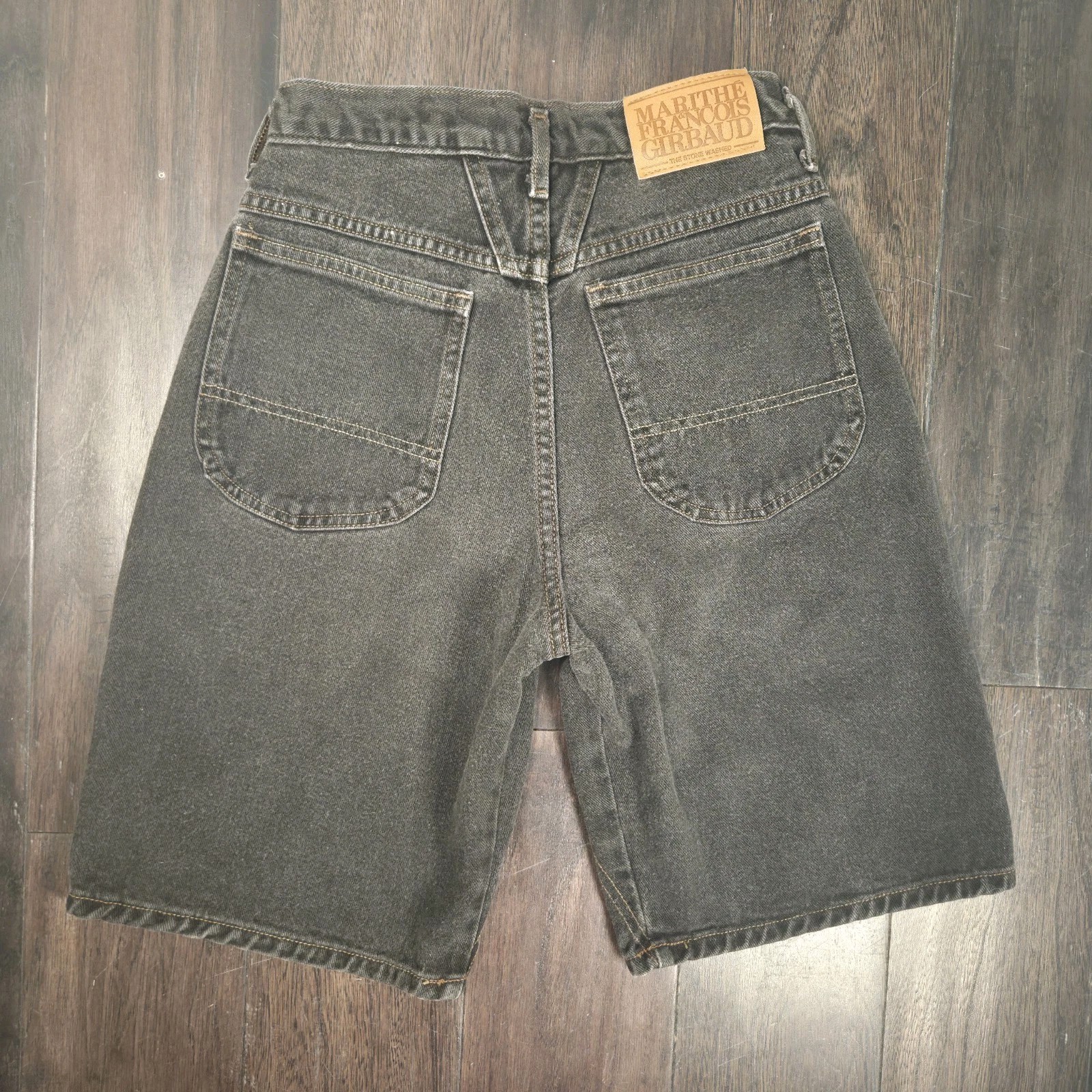 VTG 90s Marithe Francois Girbaud Jean Shorts Womens 5/6 (25×10) Streetwear Jorts
