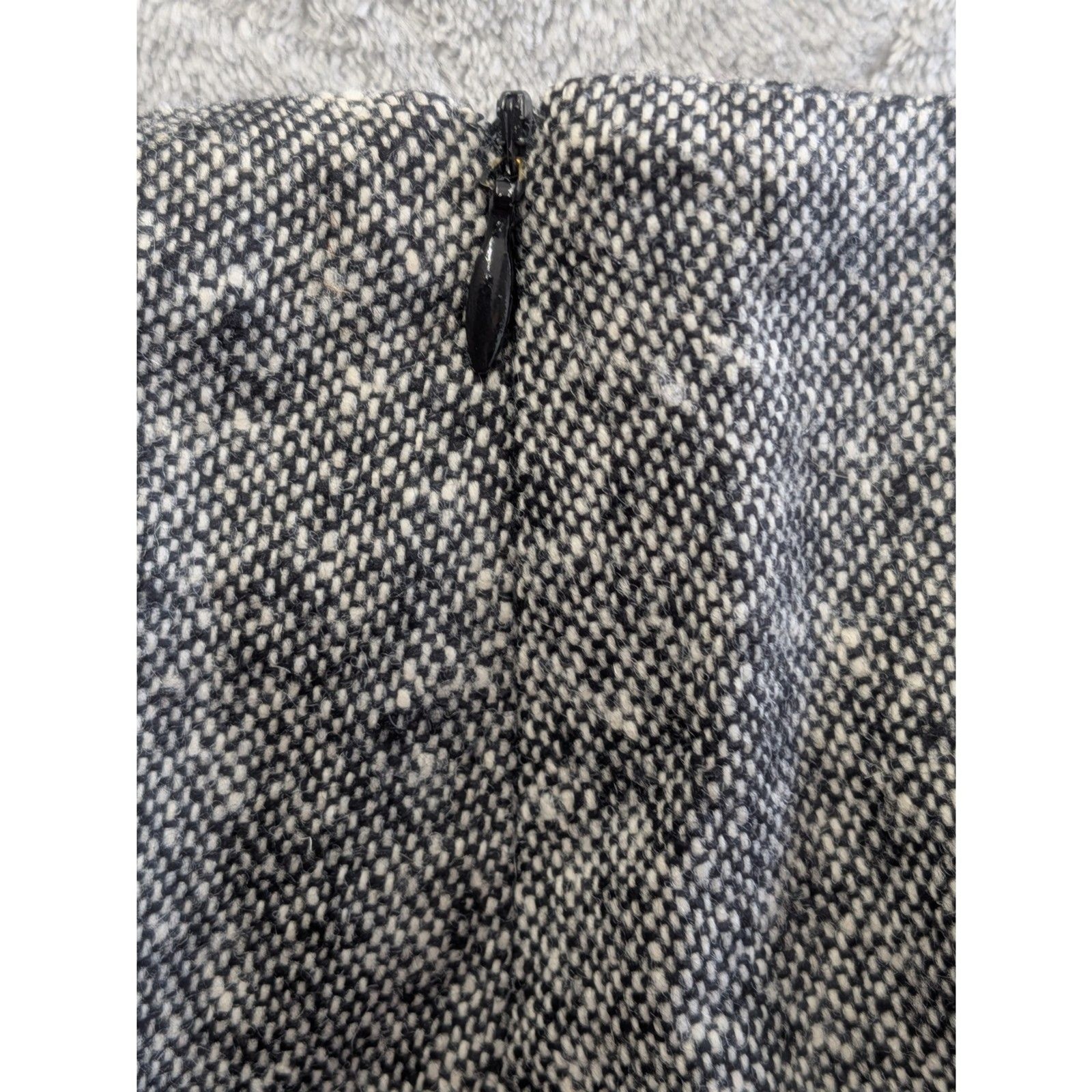 Catherine Stewart Women’s 12 Wool Tweed Pencil Skirt Made in USA Career