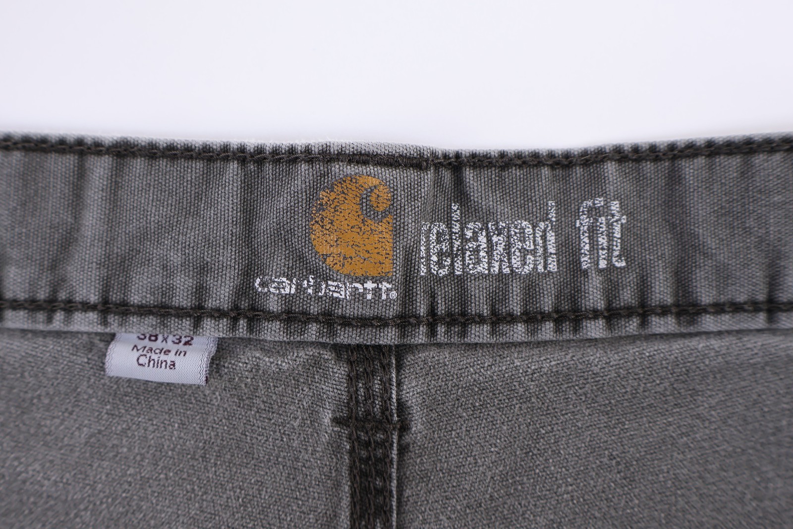 Carhartt Logo Patch Green Pants