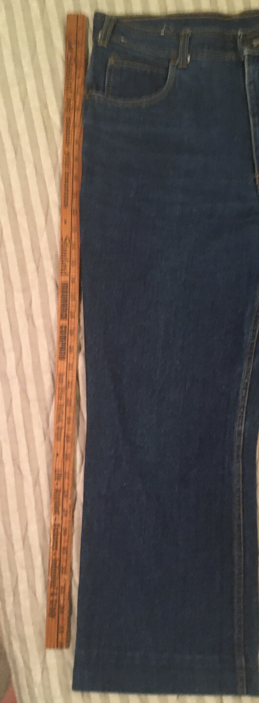 Desperado Mens Womens Blue Jeans Flare Leg True Vintage 1980s Awesome!