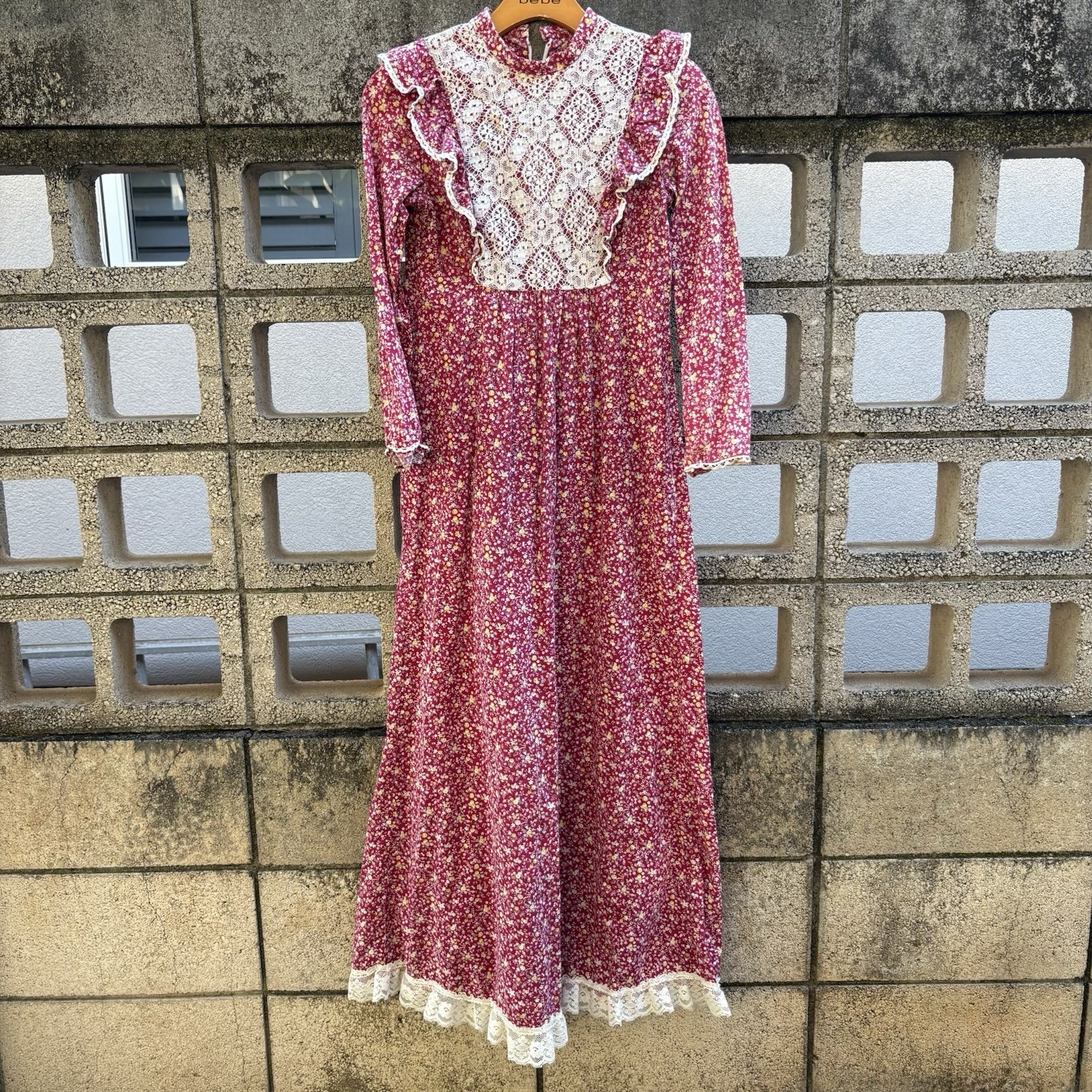 Vintage 70s Lola Hawaii Mcinerny Muumuu Maxi Dress Womens Small Hawaiian