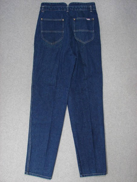 SC01415 VINTAGE 1980s **TRES JOLIE** HIGH WAIST WOMENS JEANS sz11/12 DARK