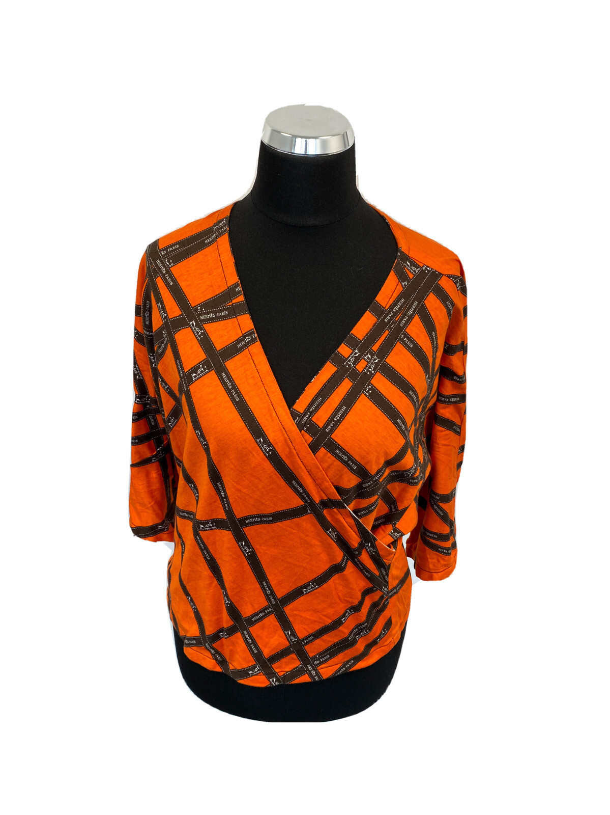 HERMES WOMEN’S SHIRT SHIRT VINTAGE JHG256