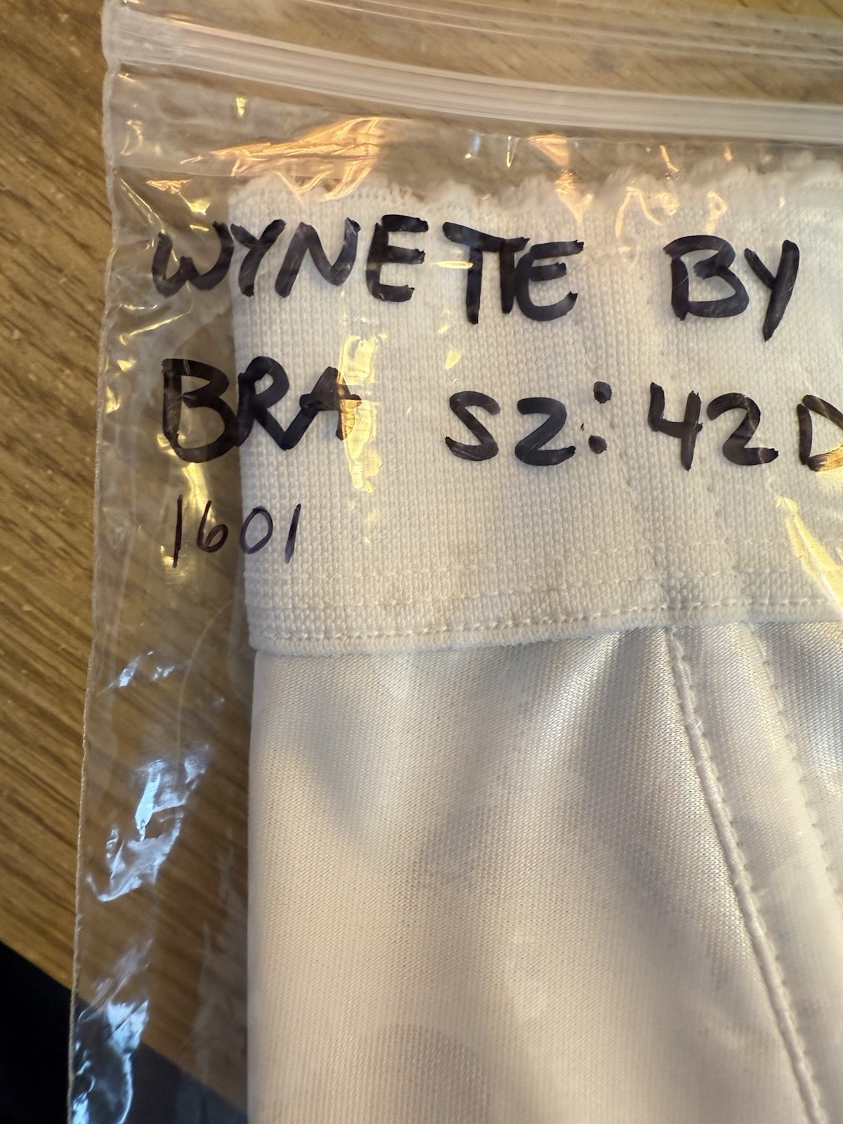 Vintage Wynette by Valmont Size 42D White Strapless Longline Bra NWT