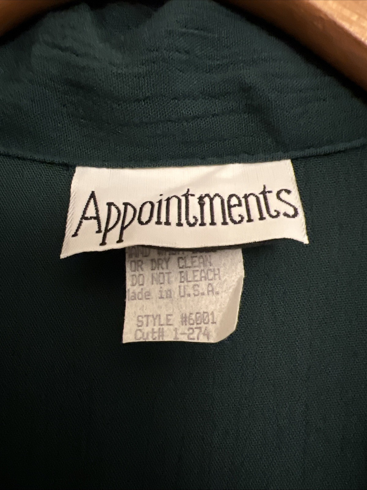 Vintage Appointments Midi Tea Dress Whimsigoth Romantic 80 Cottage Green Crinkle
