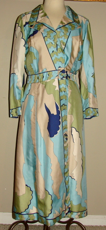 RARE VINTAGE Averardo BESSI 1970s Italy 100% SILK OVER COAT LONG JACKET JP ALLEN