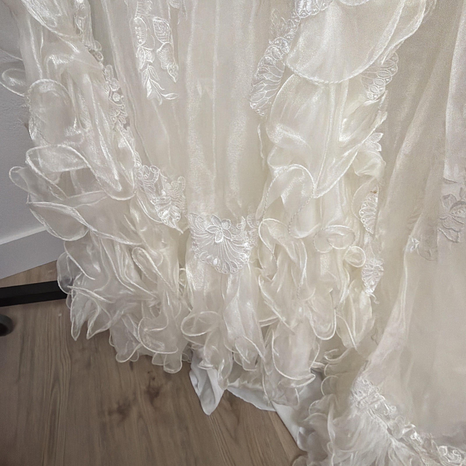 Vintage 1980s Wedding Dress Size 4/6