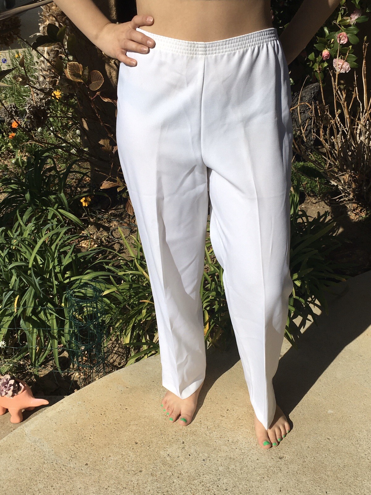 VINTAGE SOLOS By Koret Slacks Pants Uniform 32-36w 26.5 inseam