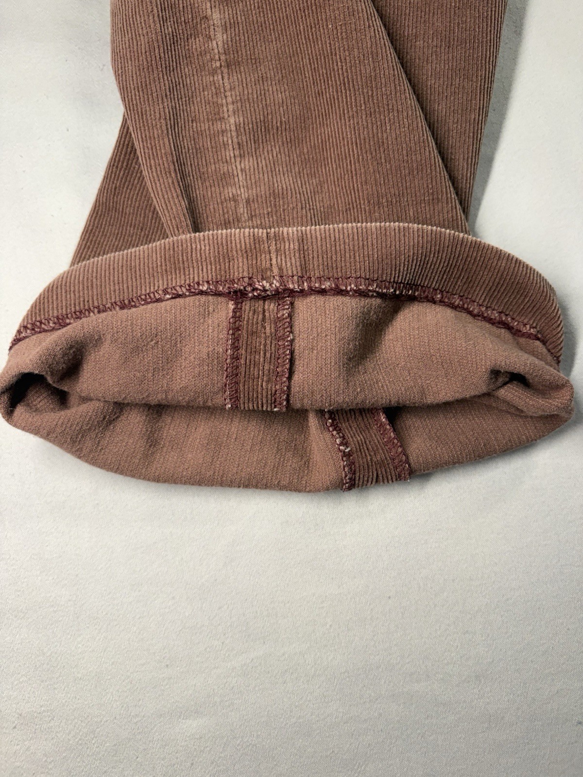 1970s Kmart Corduroy Pants Women’s Size 15/16 100% Cotton Brown Vintage