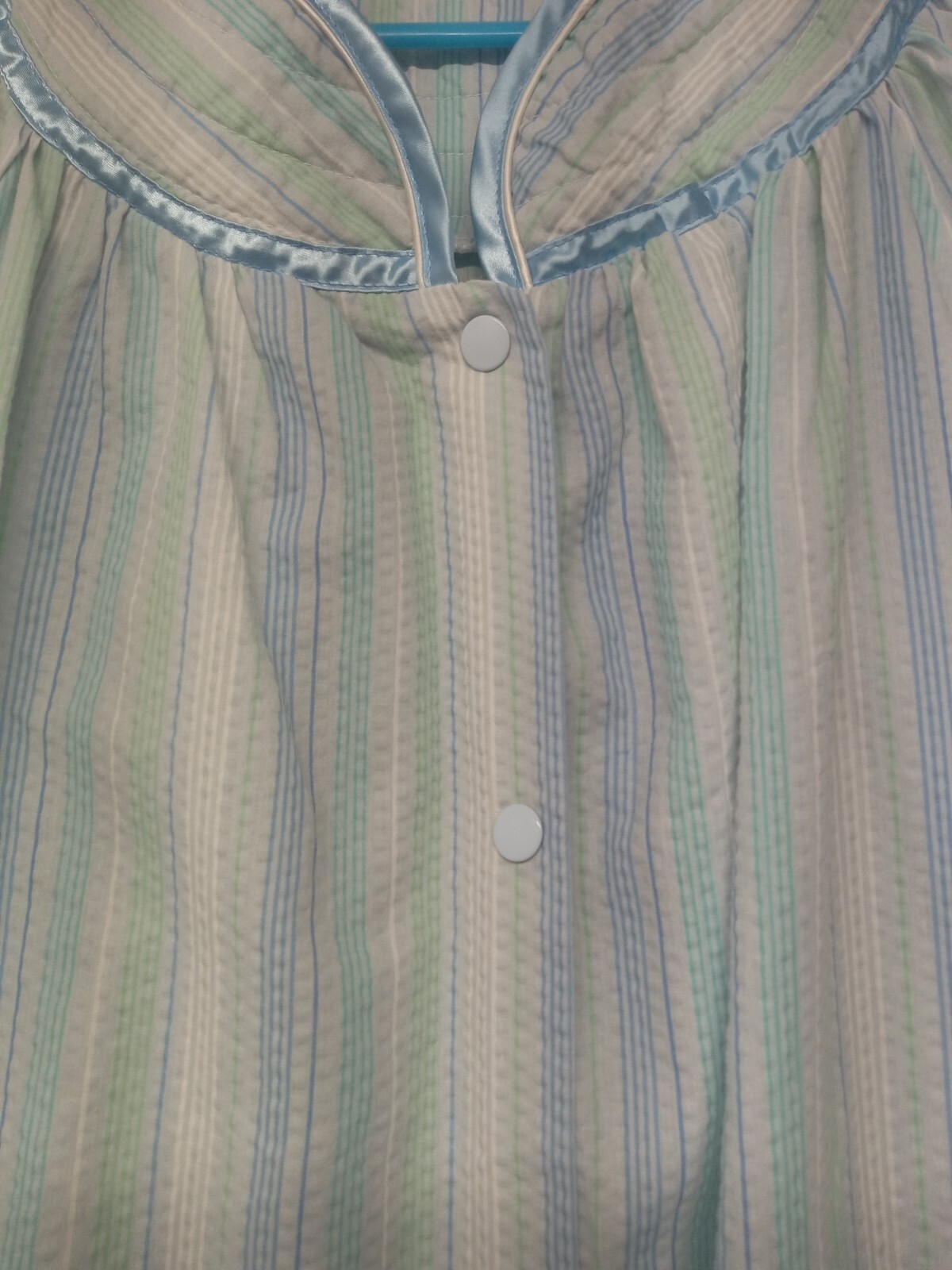Morning Glory By Jasmine Rose NIGHTGOWN womens Size Small Petite Pastel Blue