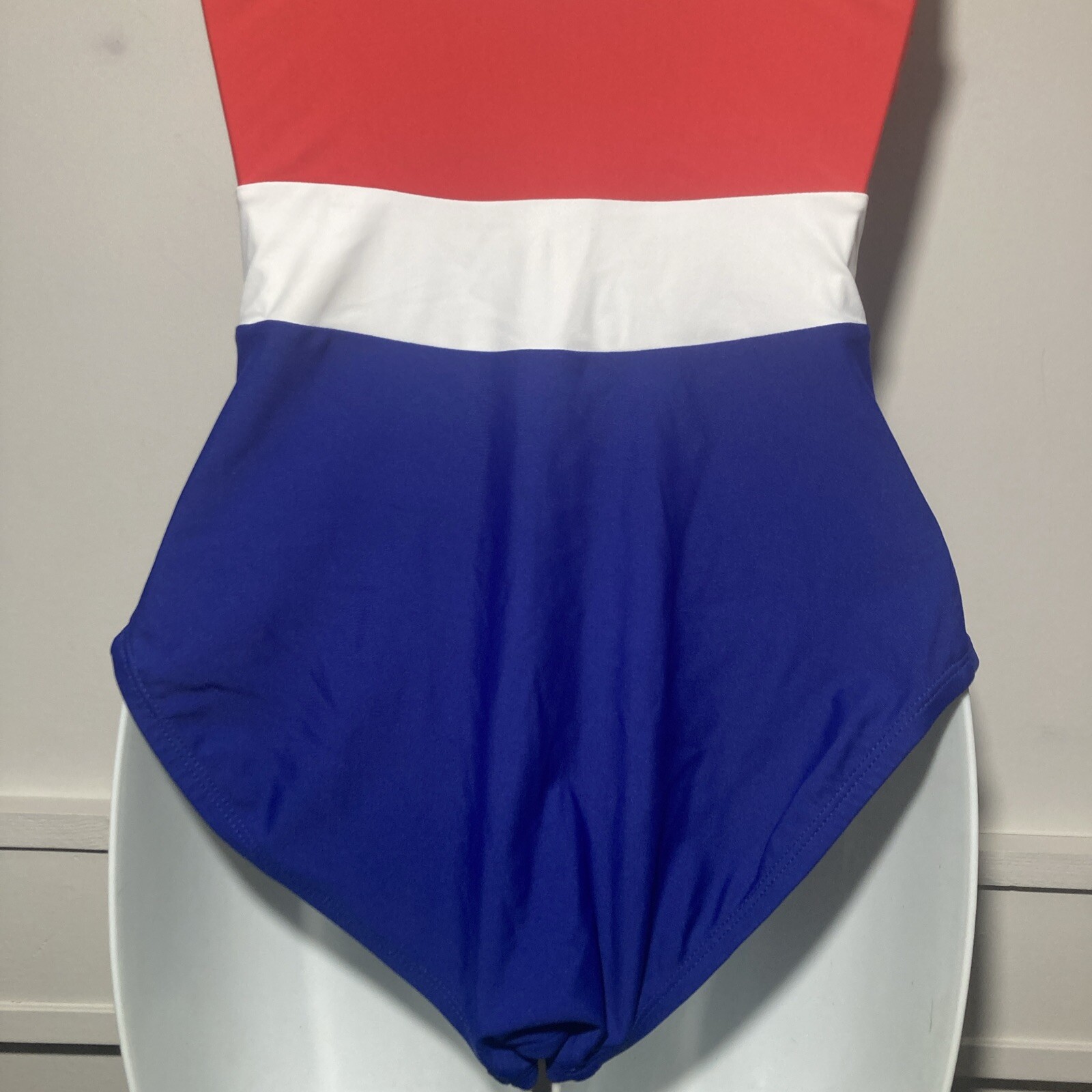 Vintage 1980s Catalina Wonder Woman One Piece Bathing Suit Size Small 4 6