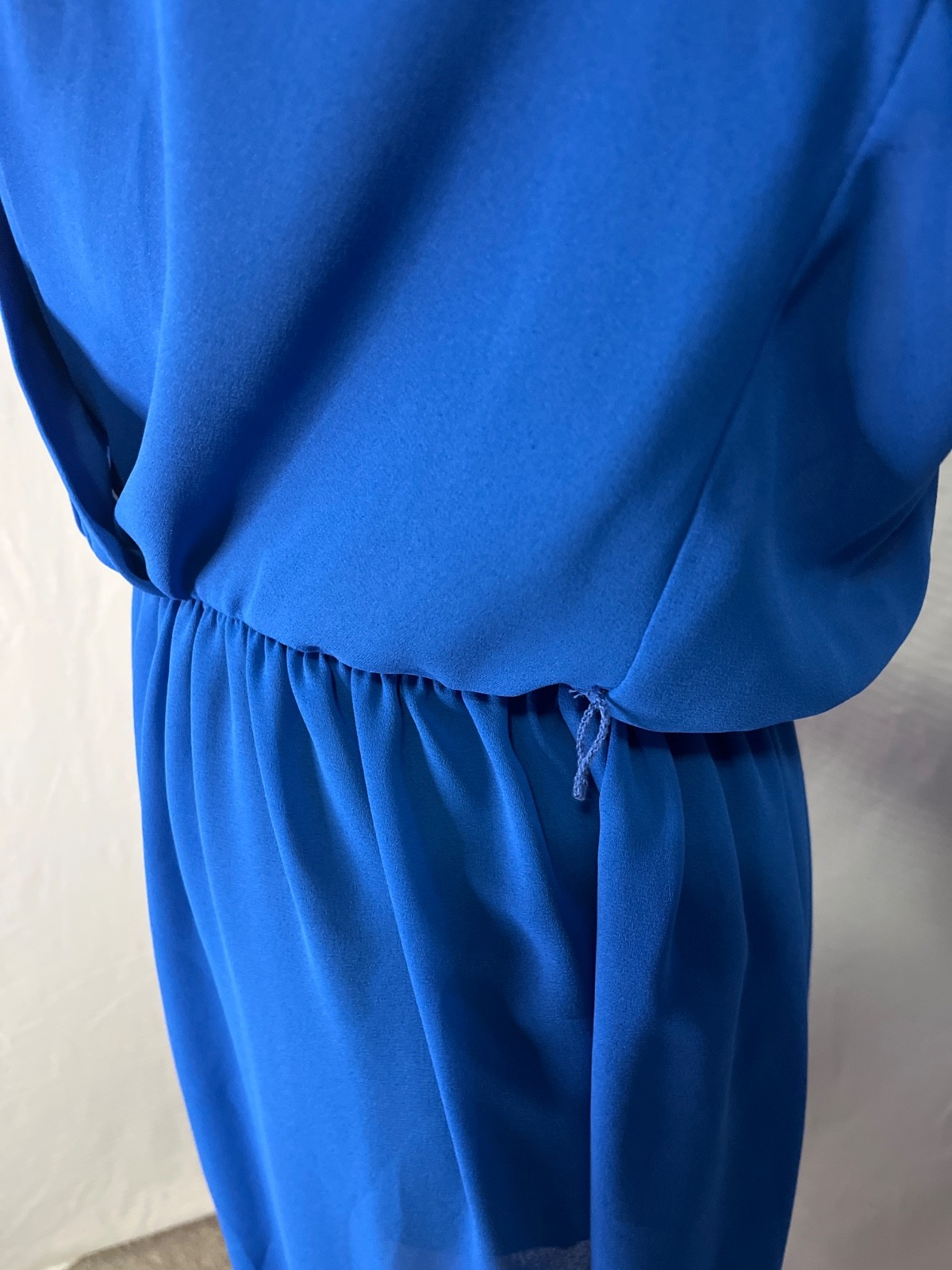 Vintage 70’s Dress 4 6 Blue Sequins by Trends by Jerrie Lurie