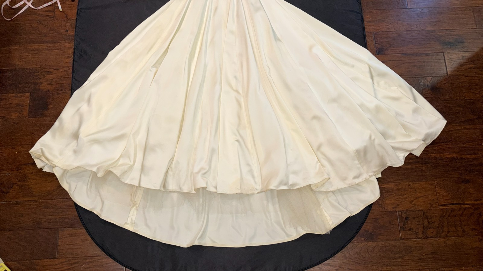 Vintage 1950s Ivory Silk Lace Off-White Wedding Dress XS XXS Long Sleeve Bridal