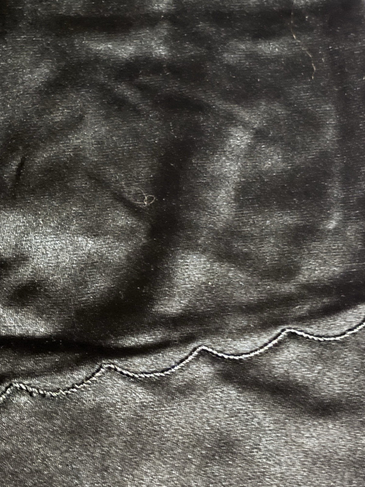 Charmode Vtg Sears Black Half Slip Sz Small