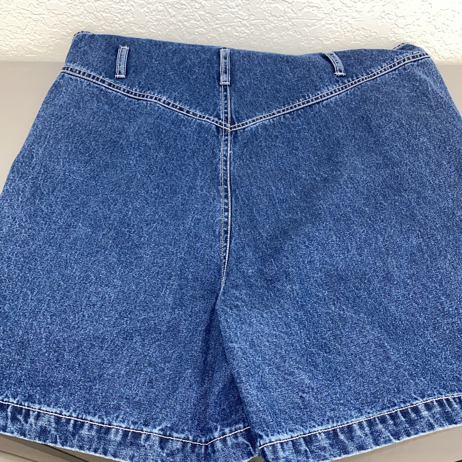 VTG Warner Bros Tweety Bird Bib Skortalls Women’s L Blue Denim Romper ’90s Y2K