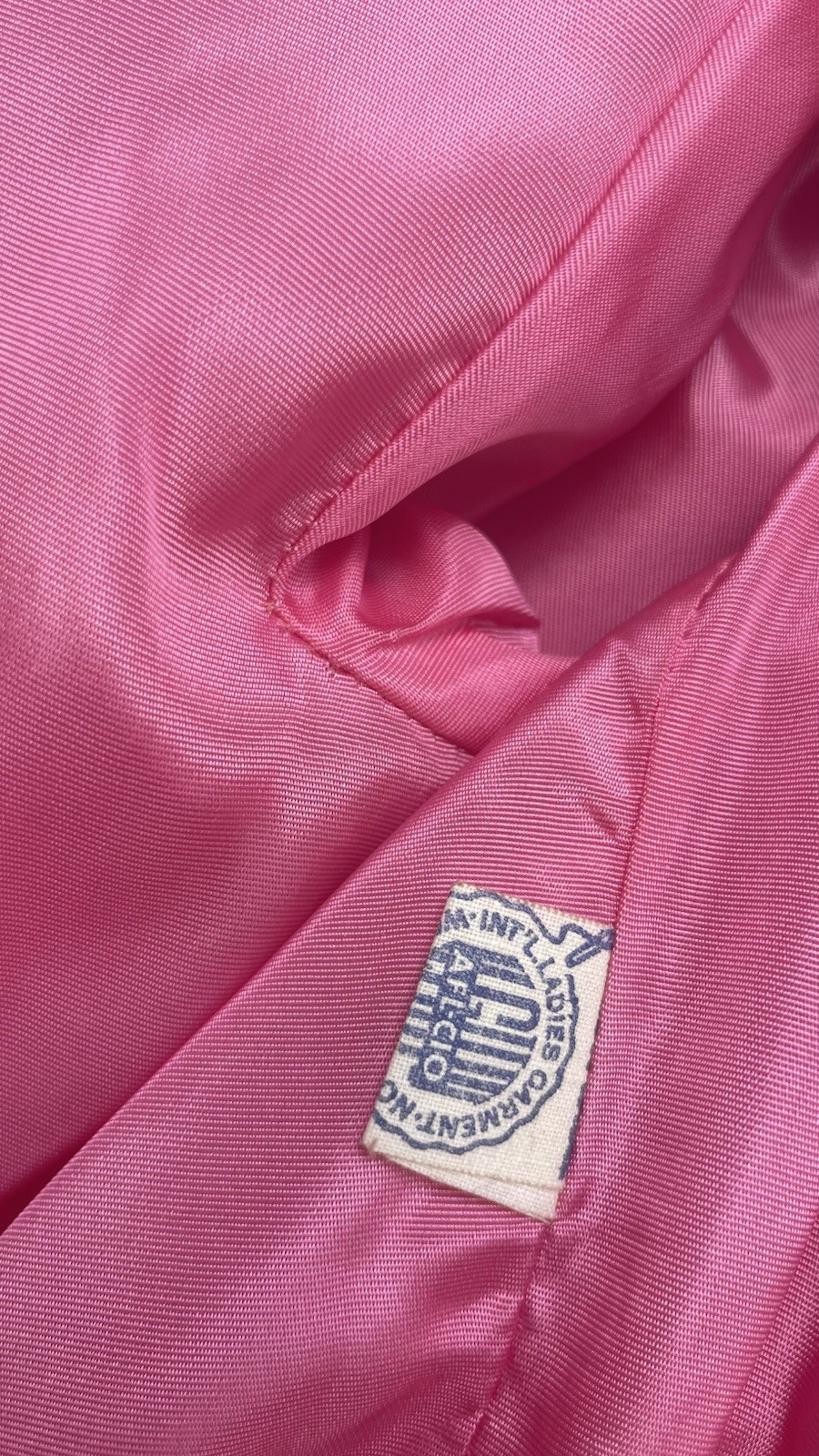 Zelinka-Matlick 50s Bright Pink Boucle Swing Coat Jackie O Barbiecore Elle Woods